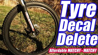 How To Remove Tyre Stickers + Introduction of...