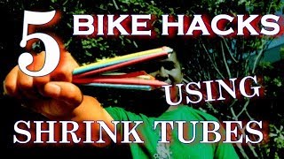FIVE colorful (and cheap) BIKE HACKS using...