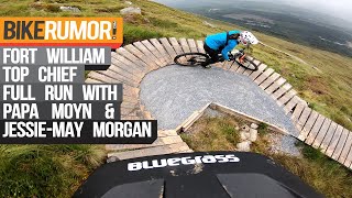 Fort William Top Chief Enduro Track - FULL RUN...