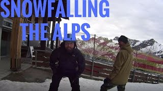 Snowboarding the Alps