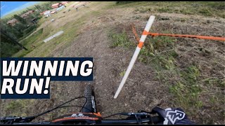 CRANKWORX DH WINNING Run - Kicking Horse B.C.