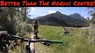 Canmore Mountain Bike Trails, The Highline!