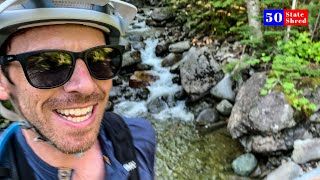 The terrain in Maine is really off the chain...