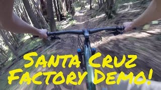 Santa Cruz Bicycles Factory Demo!