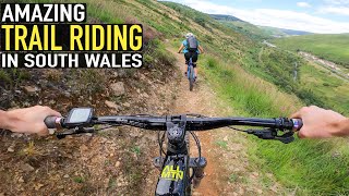 CRAZY TRAIL RIDING IN WALES// AFAN 'W2' TRAIL