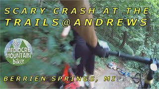 SCARY CRASH at The Trails@Andrews Fathers and...