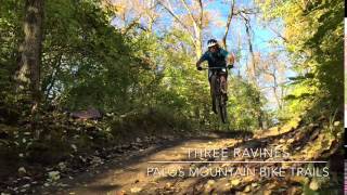 Palos Mountain Bike Trails, Three Ravines