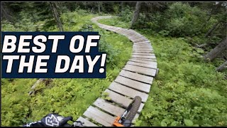 The BEST of my RACE RUNS at the Sun Peaks...