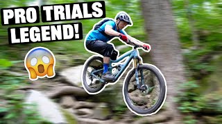 Riding With A Pro Trials MTB Rider! (Pat Smage)
