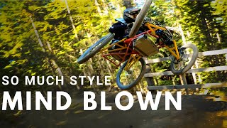 This Legend Shreds Whistler Bike Park like No...