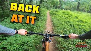 Recovery Ride at Lewis Morris From MTB Crash