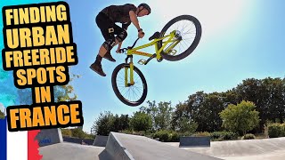 FINDING URBAN MTB FREERIDE SPOTS AND AN INSANE...