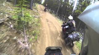 KTM 990 Adventure bikes on China Head
