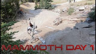 Mammoth Mountain Bike Park Day 1 / no brakes,...