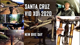 Santa Cruz V10 CC X01 2020 - New Bike Day -...