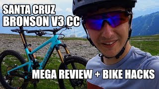 Santa Cruz Bronson V3 CC Test - Bike Hacks -...