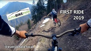 Alpenbikepark first ride 2019 - Gopro 7...