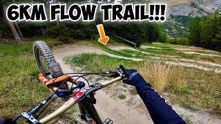 RIDING THE LONGEST FLOW TRAIL IN...