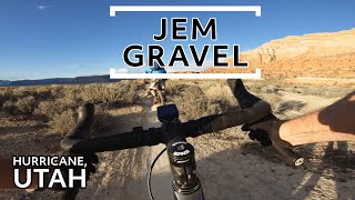 Golden hour, gravel bike