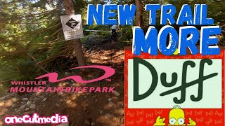 New Trail at Whistler Mountain Bike Park   ...