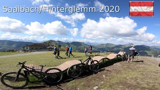 MTB Trail Saalbach 2020 Tag 1 Blue Line // VLOG
