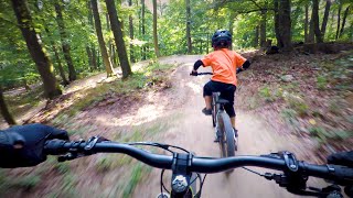 Peťko rides: 3 jamy and Krasňanský trail
