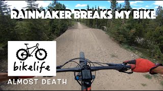Rainmaker Breaks my Cross Country Bike Shock -...