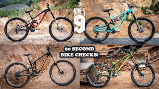 Audi Nines 2020 - QUICKFIRE BIKE CHECKS!
