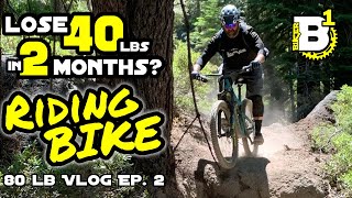 Losing Weight Riding Bike - 80 lb Vlog Ep. 2