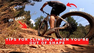 How I've Learned To Handle Climbs On A MTB