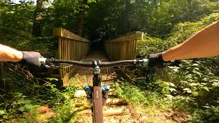 Jumping the Bridge!!! Virginia MTB at Pleasant...