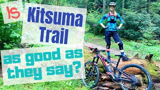 Downhill Fun on Kitsuma Trail in Pisgah...