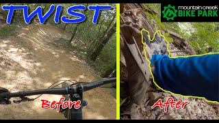 I got Twisted on Twist:  MCBP 'Blue' trail