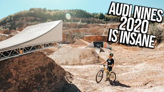 FIRST TESTS ON THE NEW AUDI NINES MTB COURSE...