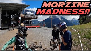 MORZINE RIDE ALONG WITH EDDIE MASTERS &...