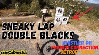 Whistler Bike Park Sneaky Double Black Lap!  ...