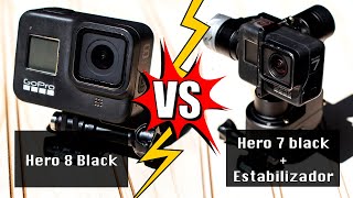 Gopro Hero 8 v/s Gimbal + Hero 7 ¿Conviene...
