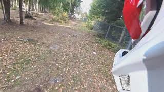24.08.2018 Lysløype ( lit Ski track) at...