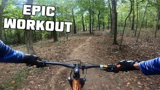 Tourne Park Mountain Biking Workout