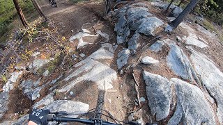 Fun trails riding at mt Mac