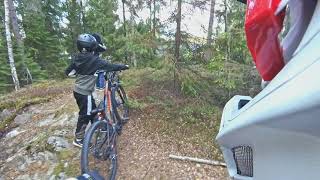 They showed me another trail.