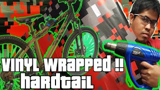 DIY CUSTOM WRAP my FRAME,  UPGRADING AND...