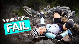 Returning to My Failure on a Double Black Trail!