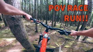 POV RACE RUN! Hornby Bike Fest