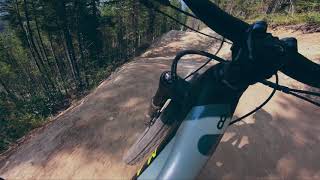 Flowing down Hell's Bells at Panorama Resort