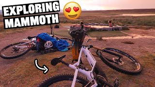 Exploring Mammoth Lakes on E-bikes! (Best...