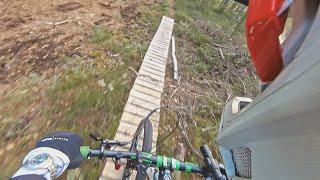 Riding back from Slitu via Rudsmosen