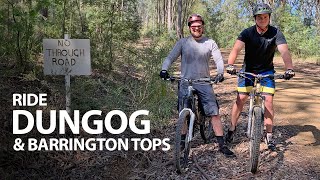 Ripping up Dungog Common and Bombing...