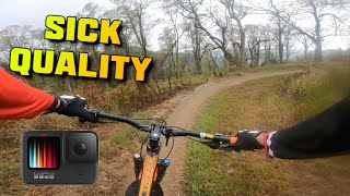 GoPro Hero 9 - Mountain Biking In The Rain