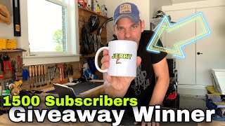 1500 Subscribers Giveaway Winner: Did you win...